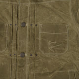 Freenote Cloth 'Riders' Waxed Canvas Jacket - Tobacco