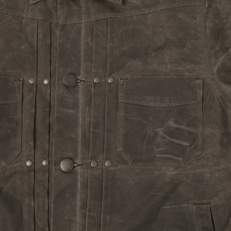 Freenote Cloth 'Riders' Waxed Canvas Jacket - Oak