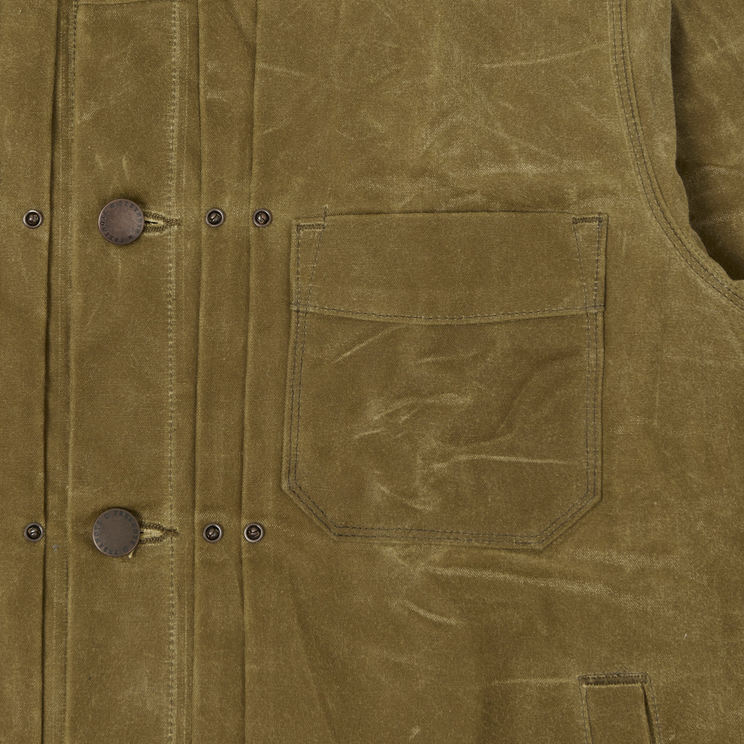 Freenote Cloth 'Riders' Waxed Canvas Jacket - Tobacco/Brown