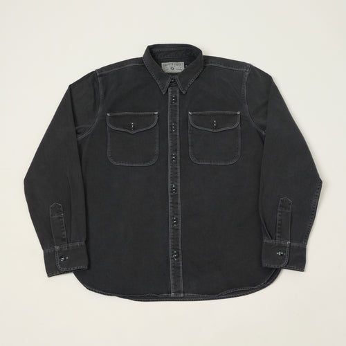 Freenote Cloth Sateen Work Shirt - Black