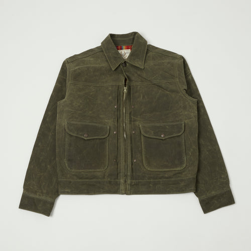 Freenote Cloth Waxed Canvas Ranch Jacket - Olive