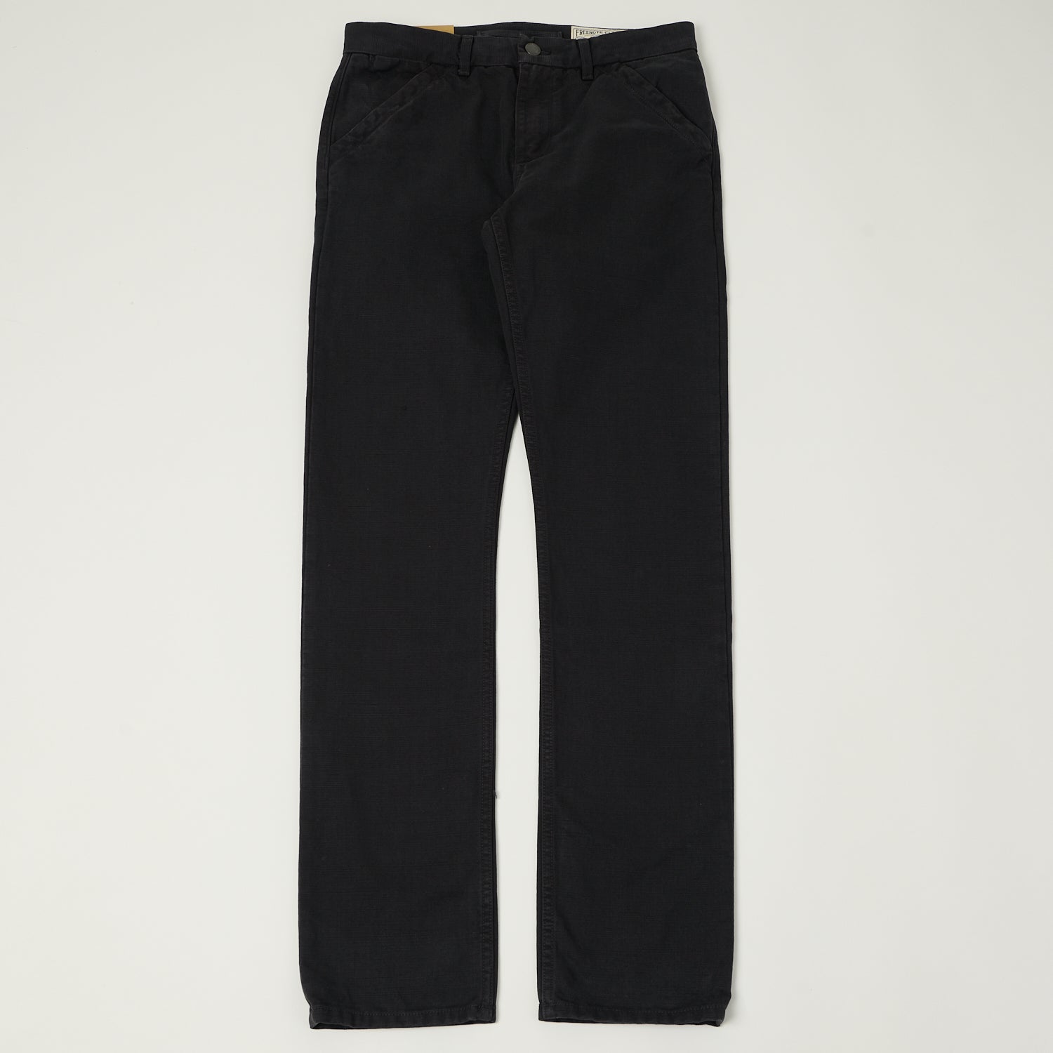Freenote Cloth Heavyweight 14oz Slub Workers Chino - Black