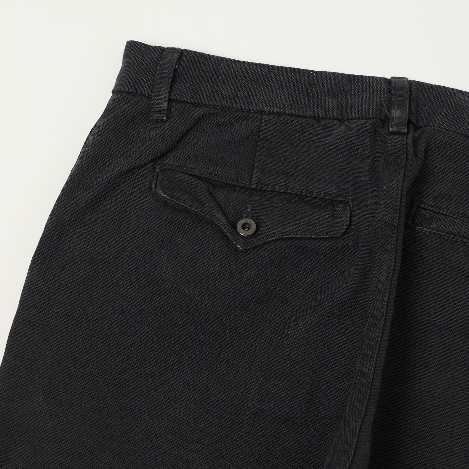 Freenote Cloth Heavyweight 14oz Slub Workers Chino - Black