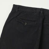 Freenote Cloth Workers 14oz Slub Chino - Black