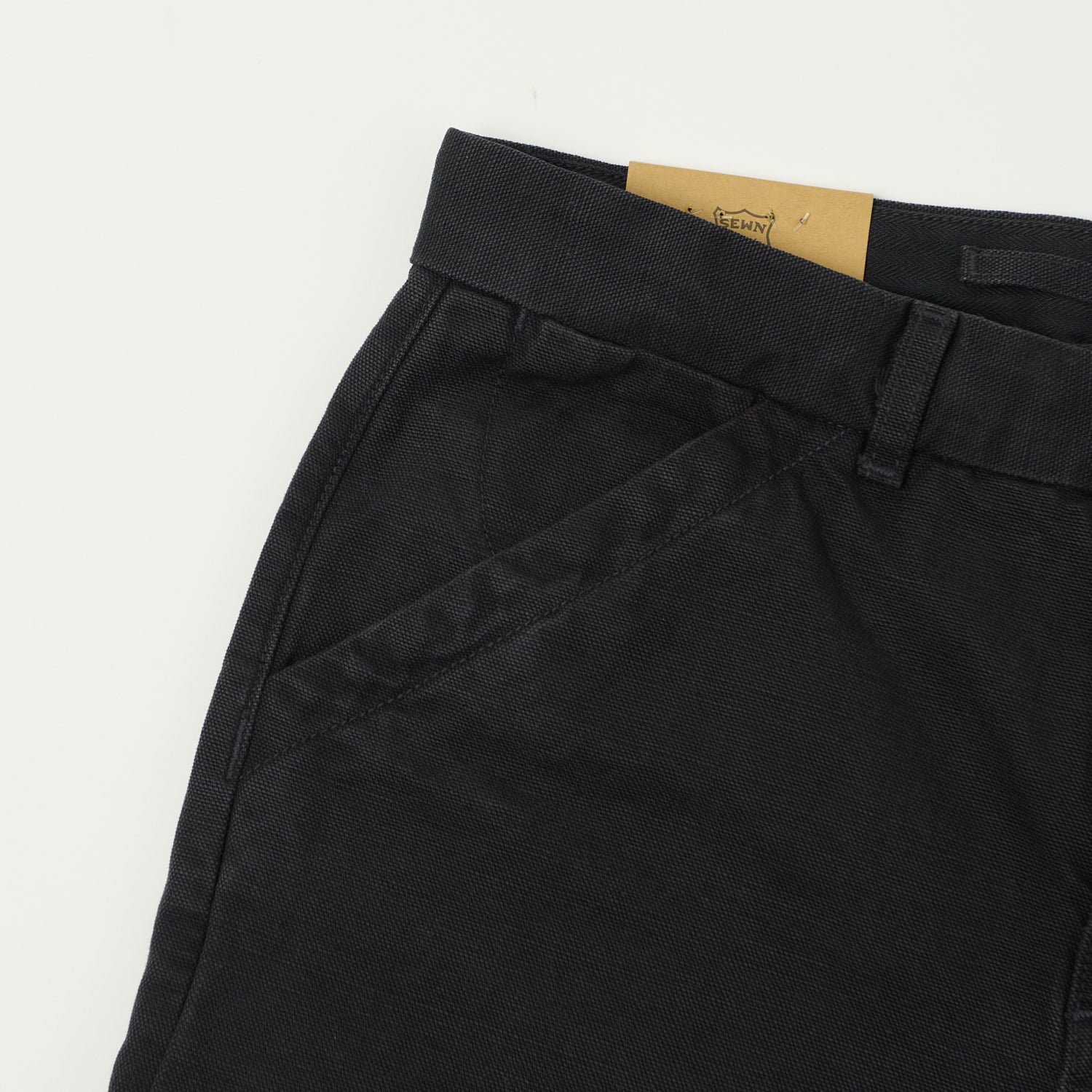 Freenote Cloth Heavyweight 14oz Slub Workers Chino - Black
