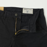 Freenote Cloth Workers 14oz Slub Chino - Black
