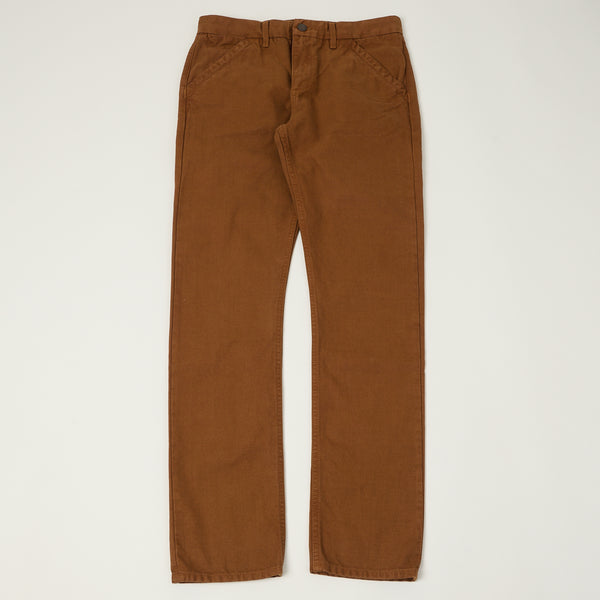 Freenote Cloth Workers 14oz Slub Chino - Rust