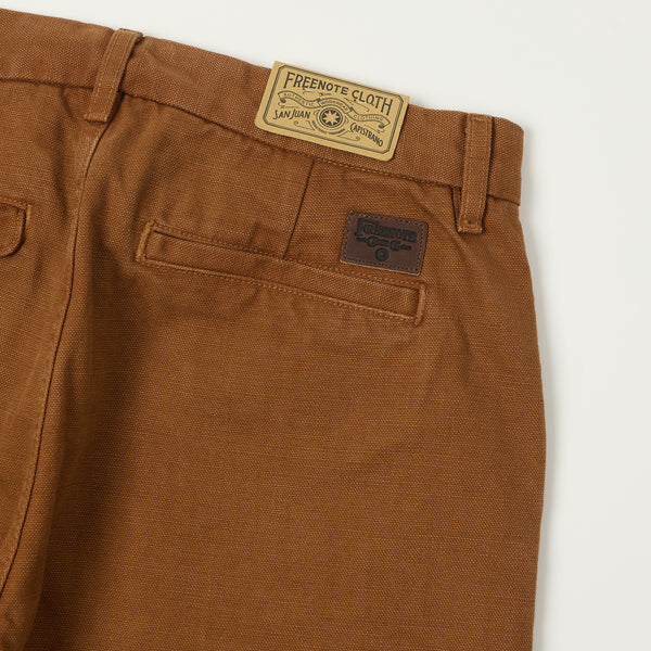 Freenote Cloth Workers 14oz Slub Chino - Rust