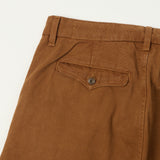 Freenote Cloth Workers 14oz Slub Chino - Rust