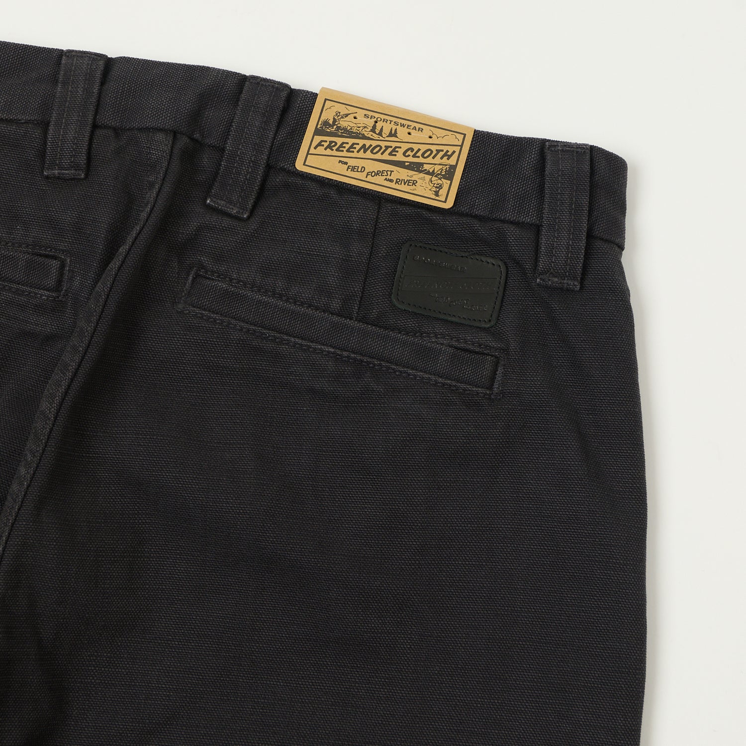 Freenote Cloth Heavyweight 14oz Slub Deck Pant - Black