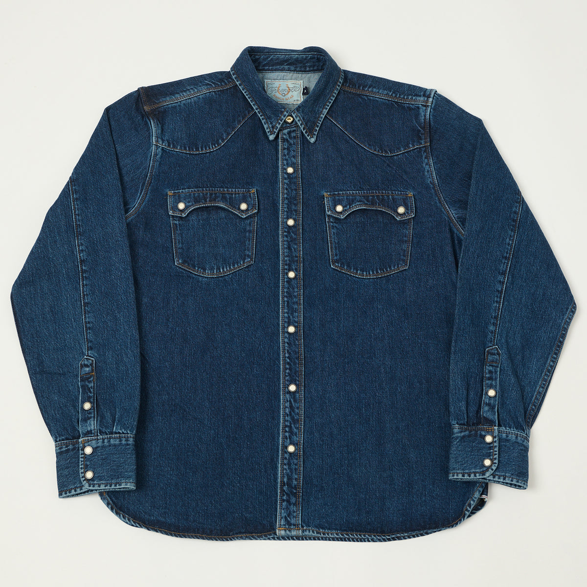 トップス subculture SKULLTAG DENIM WESTERN SHIRTS Subculture Denim Western Shirt