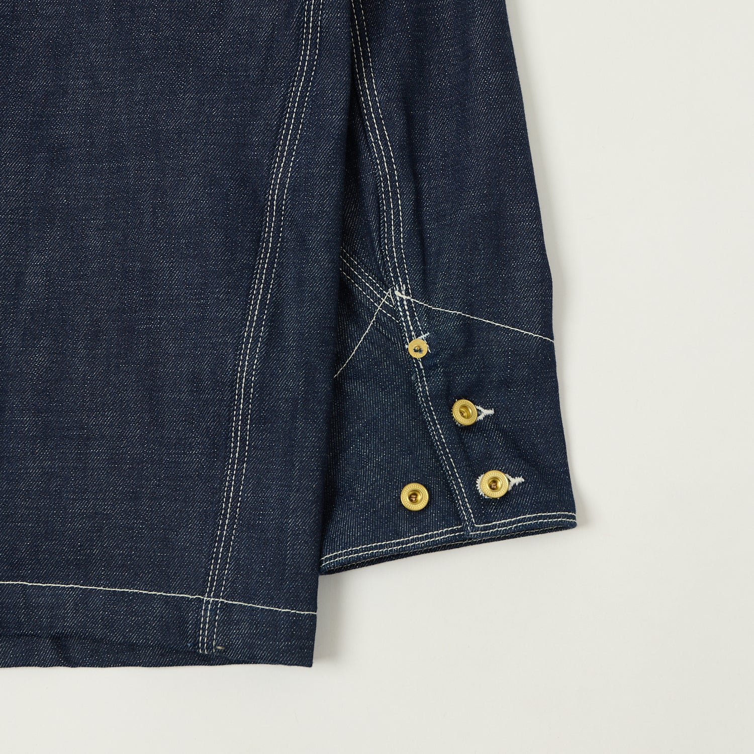 Freenote Cloth 'Modesto' 11oz Memphis Blue Denim Coverall Jacket