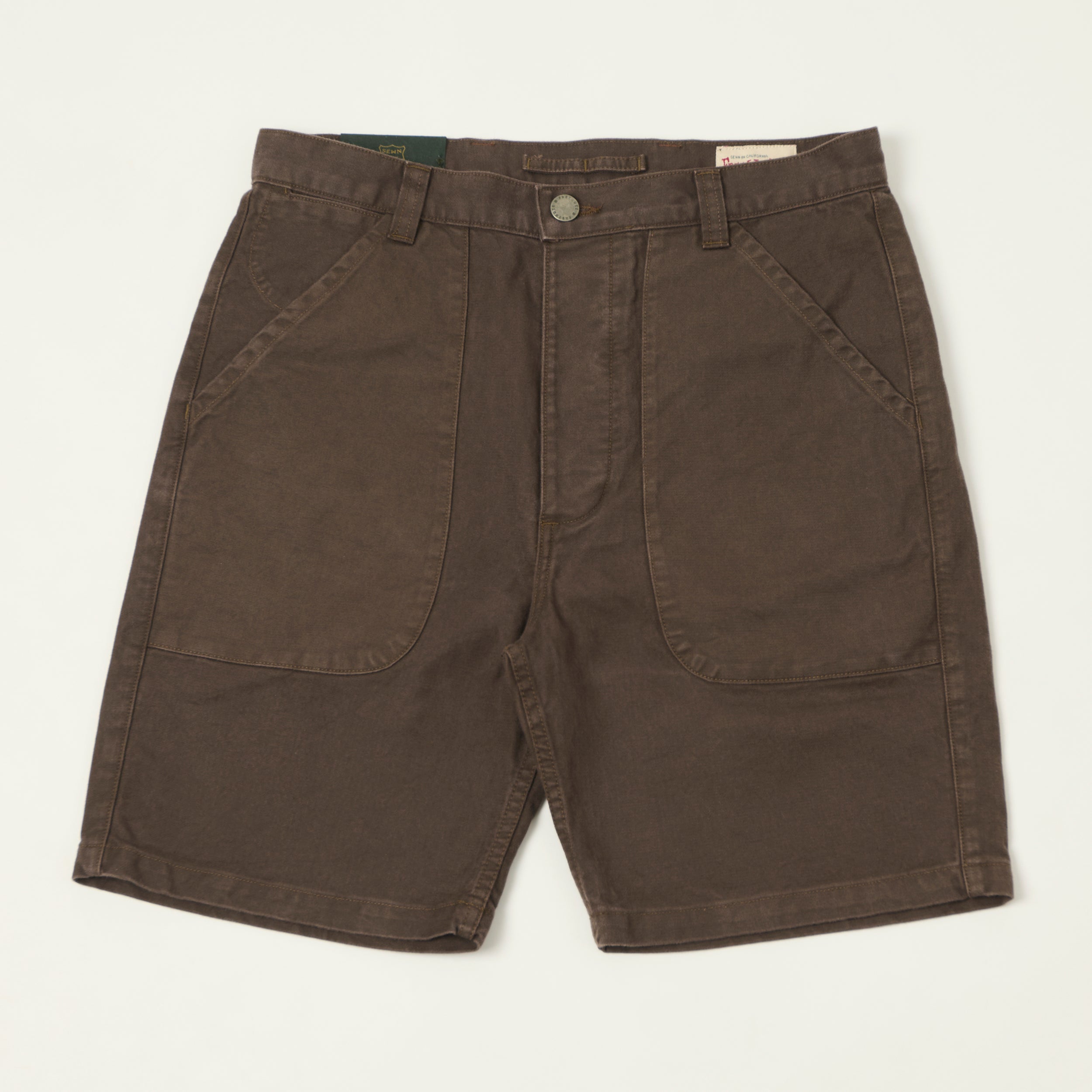 orSlow Lightweight Canvas Summer Fatigue Shorts - Black – SON OF A
