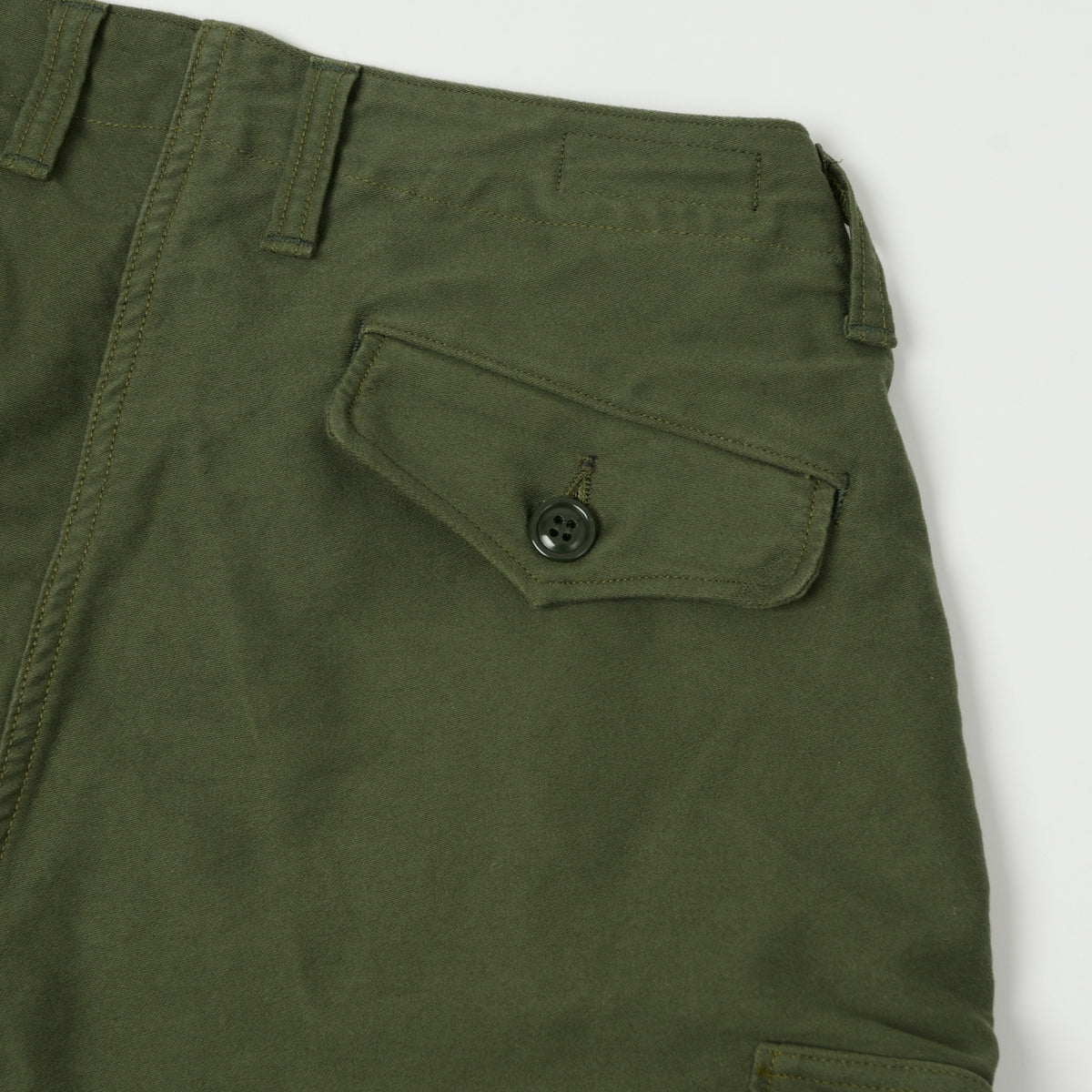 Freewheelers & Co Union Special Overalls 'Ground Crew' Trousers - Olive