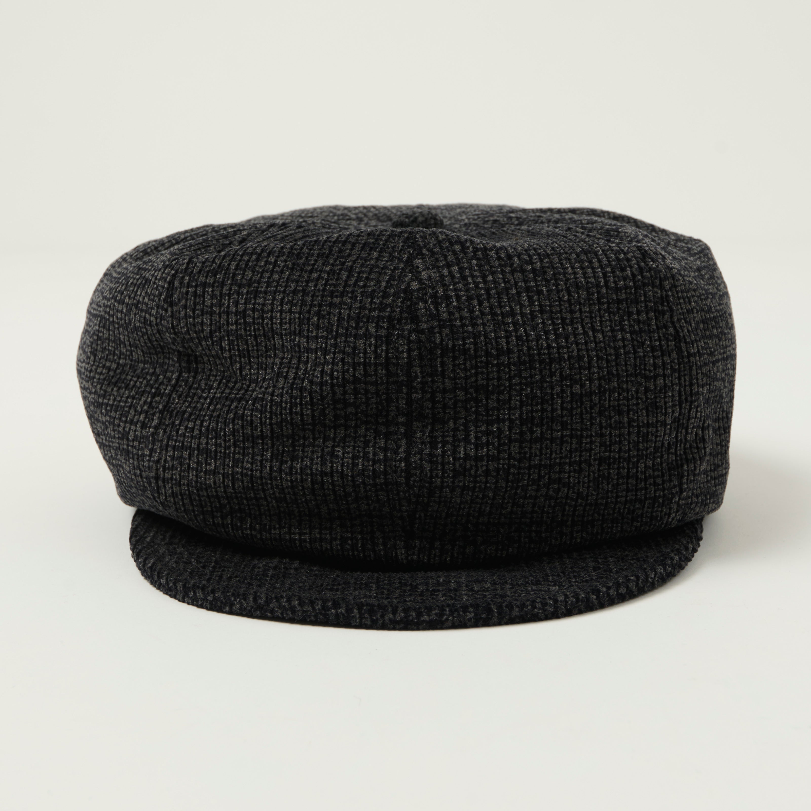 Freewheelers & Co Great Lakes 'Yellowstone' Casquette - Grained Charcoal Black