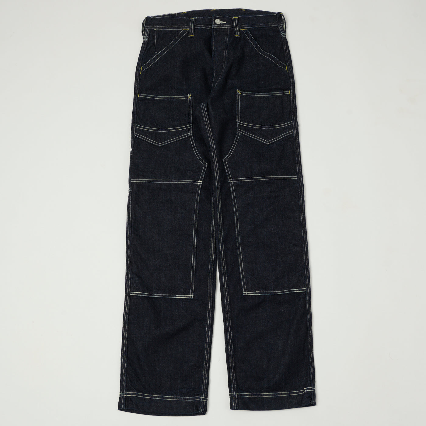 Freewheelers & Co Union Special Overalls 'Derrickman' Work Jean - One Wash