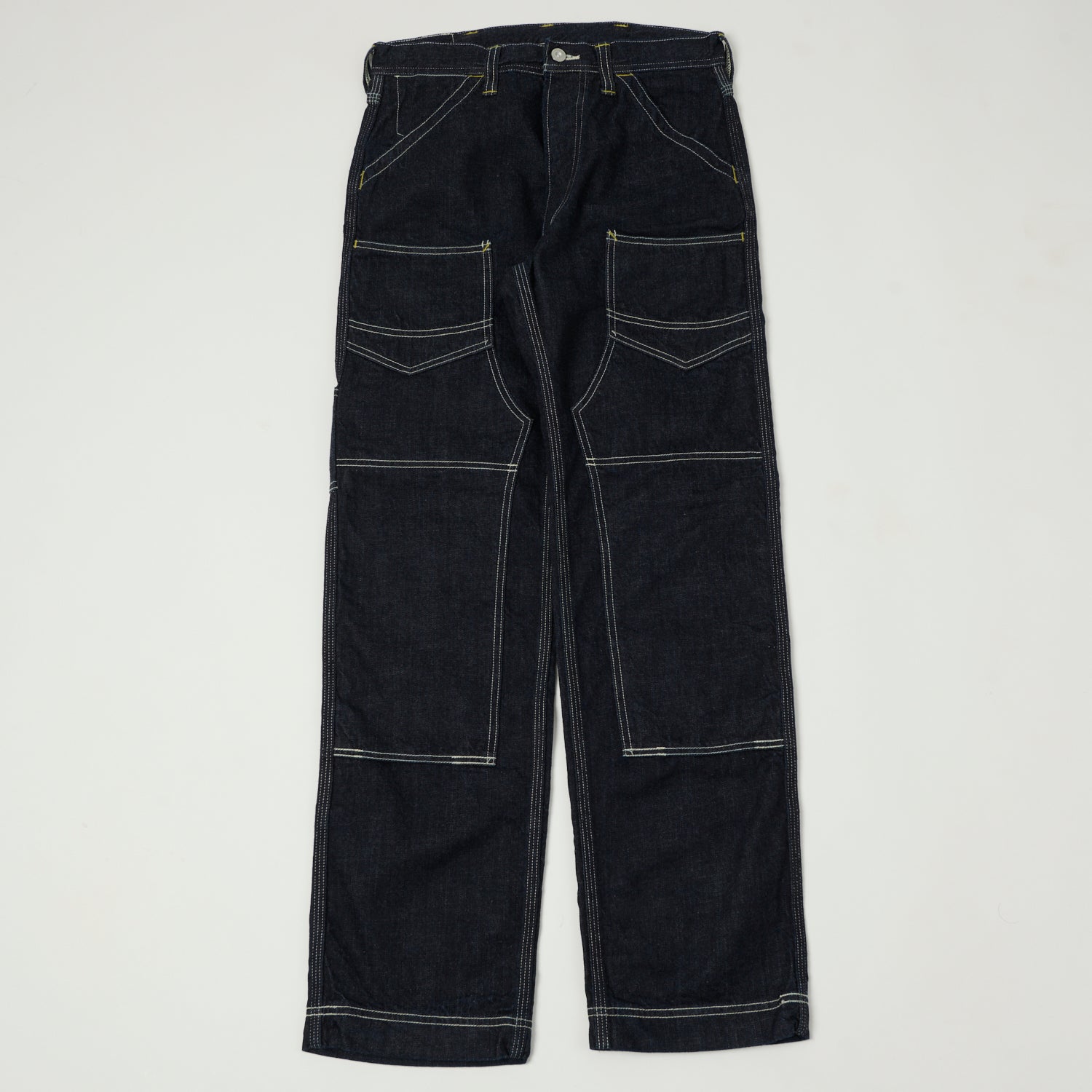 Freewheelers & Co Union Special Overalls 'Derrickman' Work Jean - One Wash
