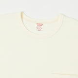 Freewheelers Short Sleeve Pocket Tee - Off White