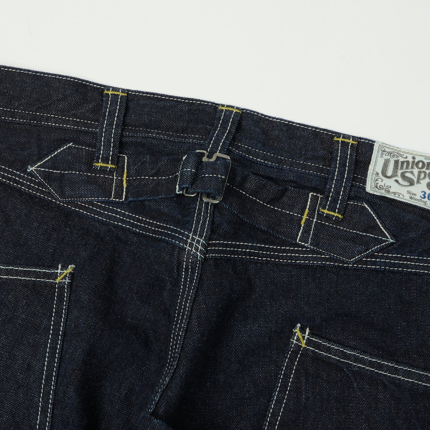 Freewheelers & Co Union Special Overalls 'Derrickman' Work Jean - One Wash