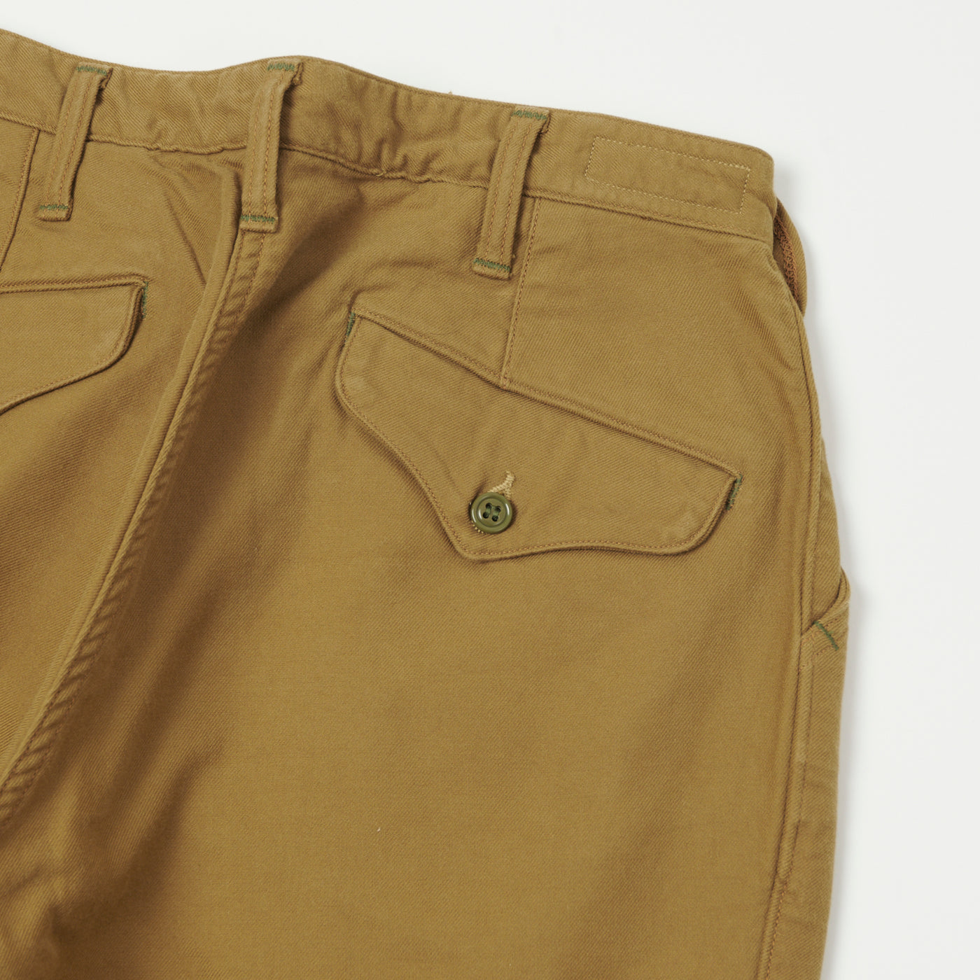 Freewheelers & Co U.S. Army Mechanic Crew Trouser - Camel
