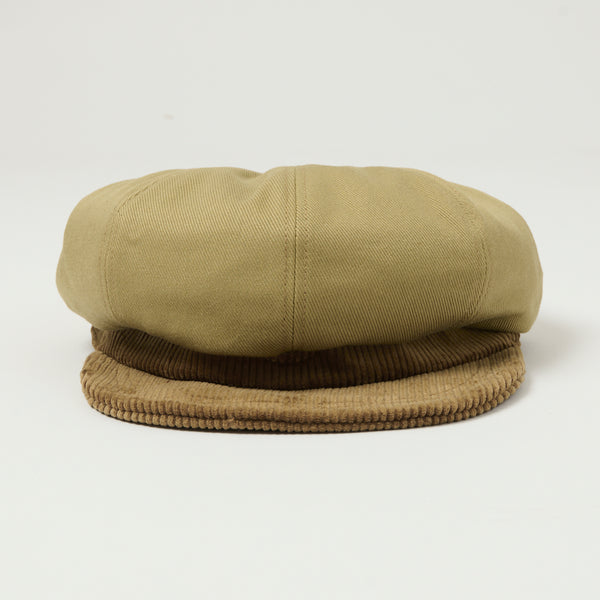 Freewheelers 1937006 Jam Buster Flat Cap - Beige