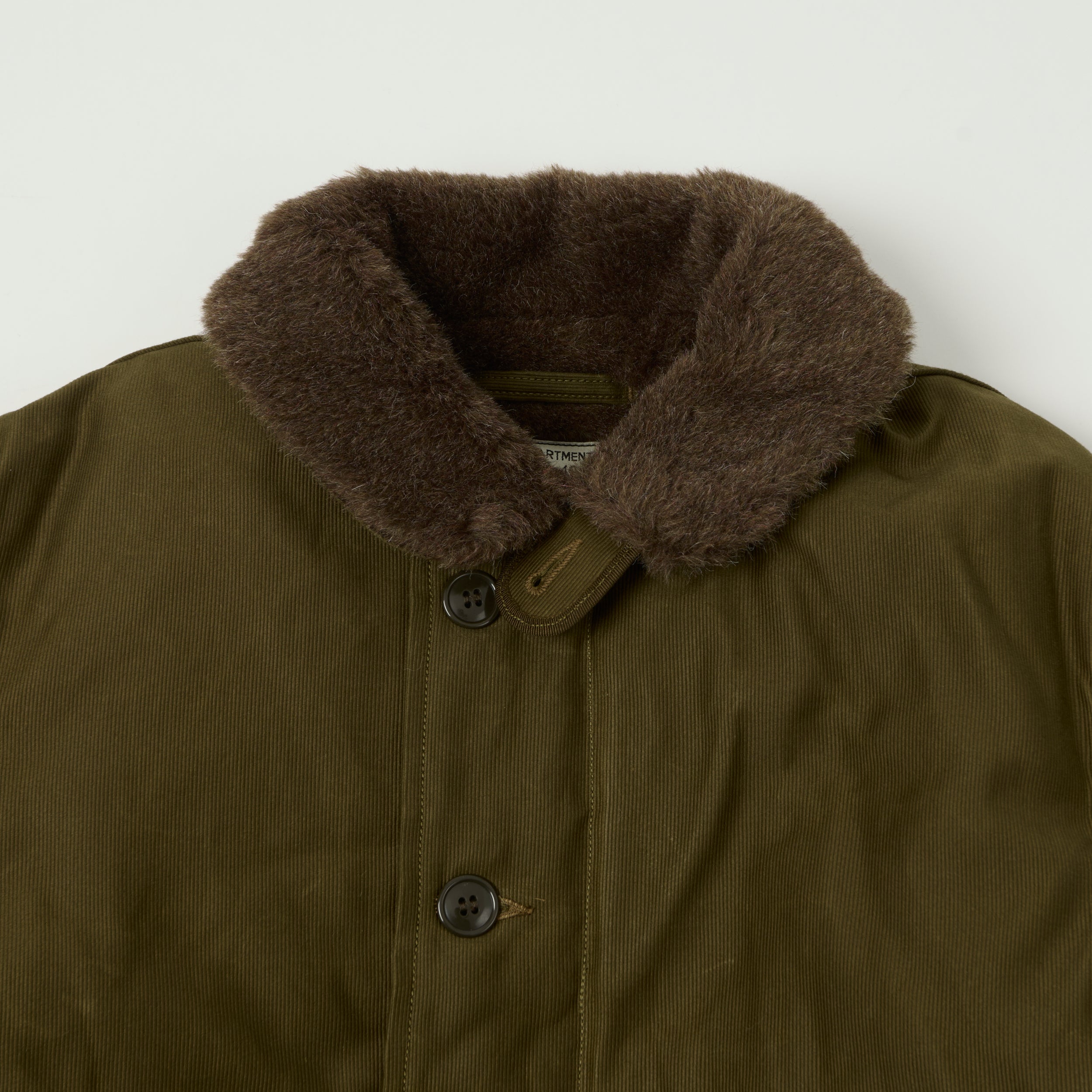 Freewheelers & Co 1940's Type N-1 Deck Jacket - Dark Khaki/Beige