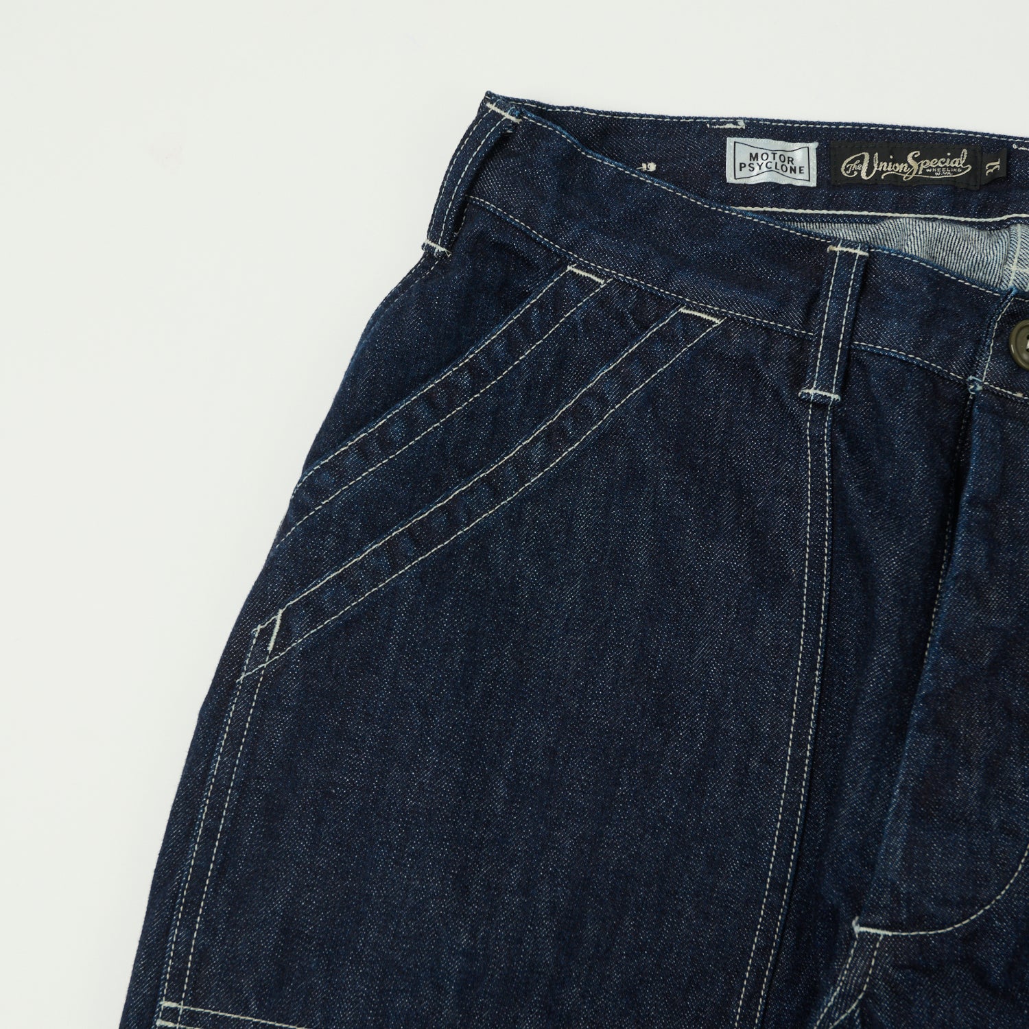 Freewheelers & Co Motor Psyclone 'Chopper Builder' Work Trouser - One Wash