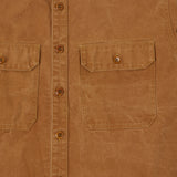 Freewheelers 'Uplander' L/S Work Shirt - Brown