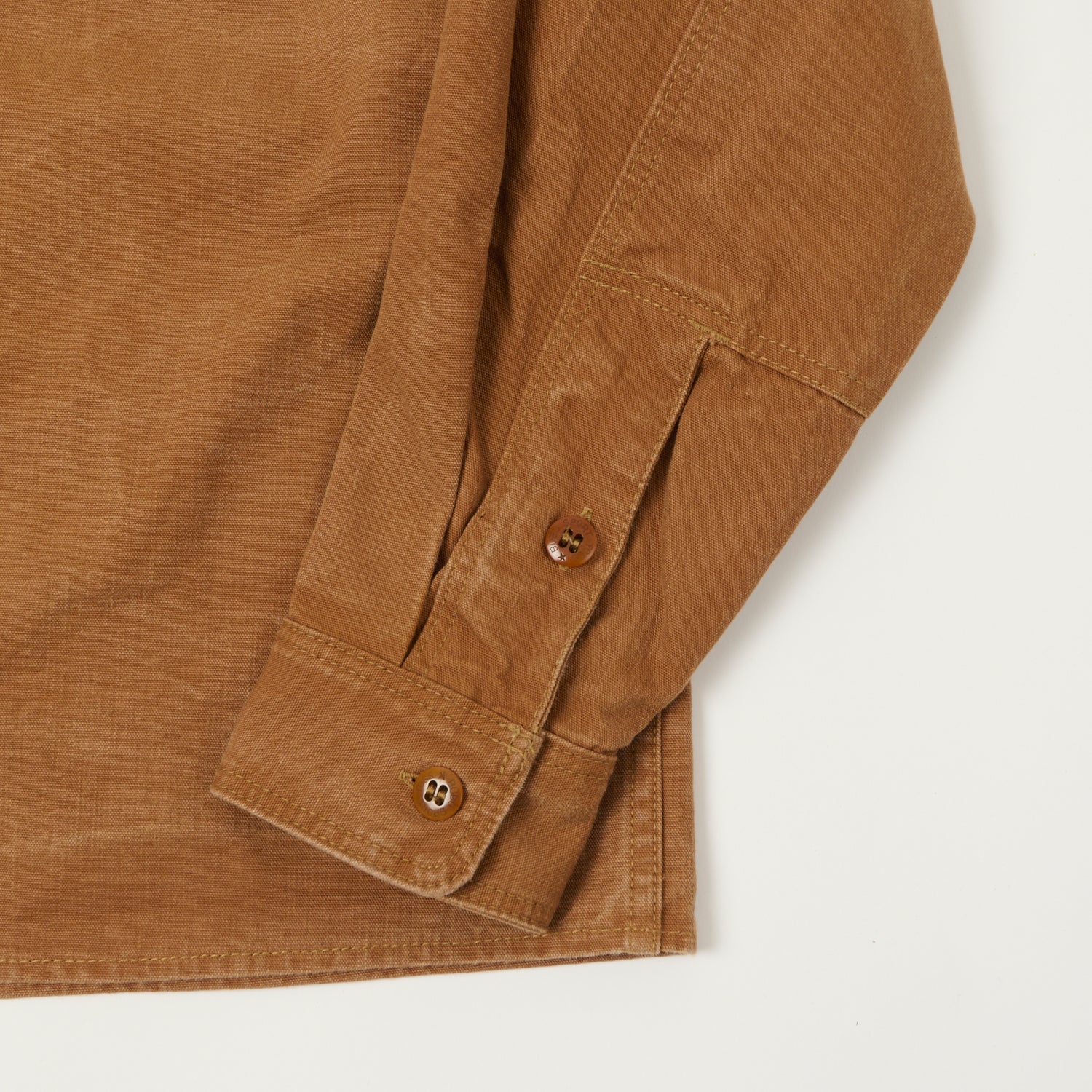Freewheelers & Co Great Lakes 'Uplander' L/S Work Shirt - Brown