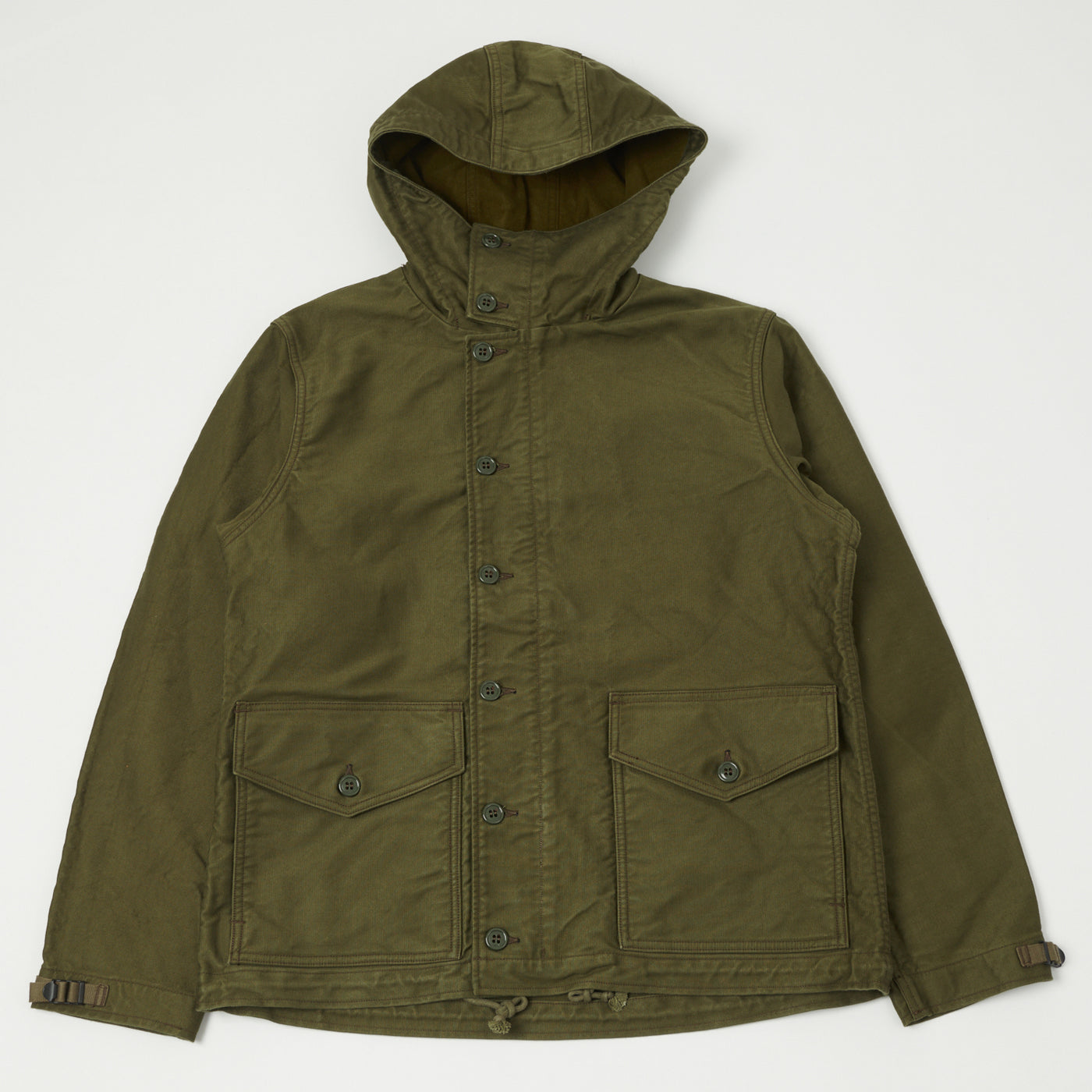 Freewheelers & Co U.S. Army Deck Worker Parka - Olive