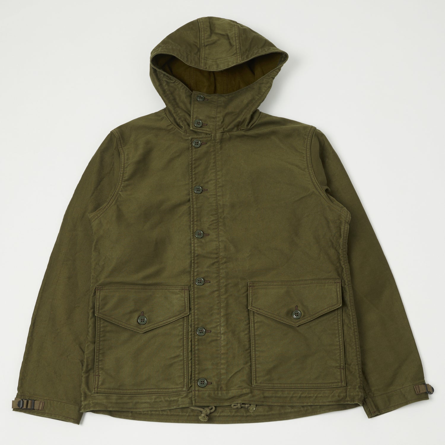 Freewheelers & Co U.S. Army Deck Worker Parka - Olive