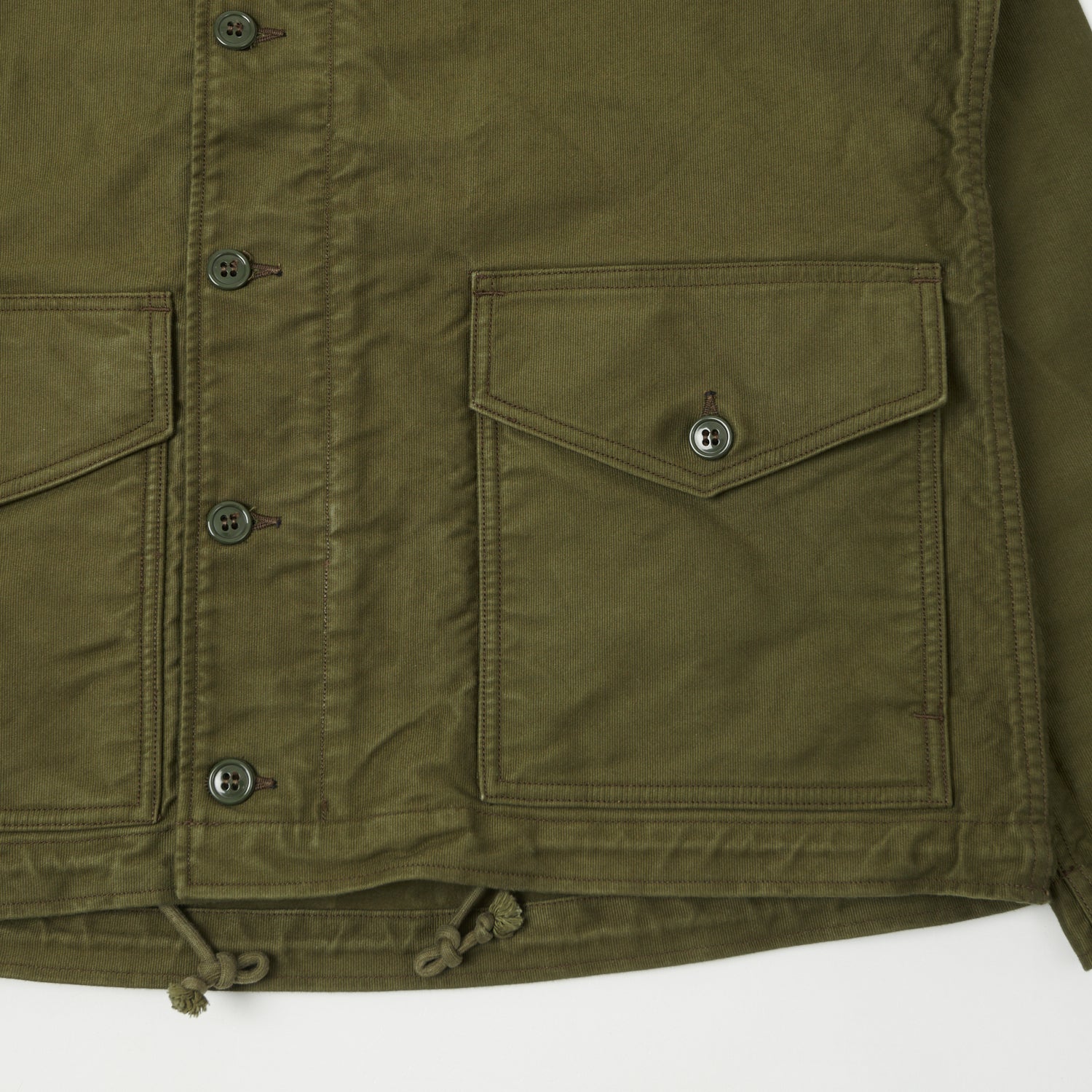 Freewheelers & Co U.S. Army Deck Worker Parka - Olive