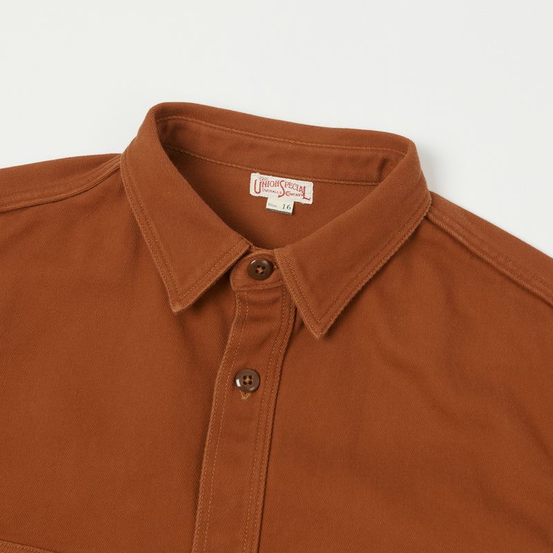 Freewheelers 2323003 'Fueler' Shirt - Adobe Orange