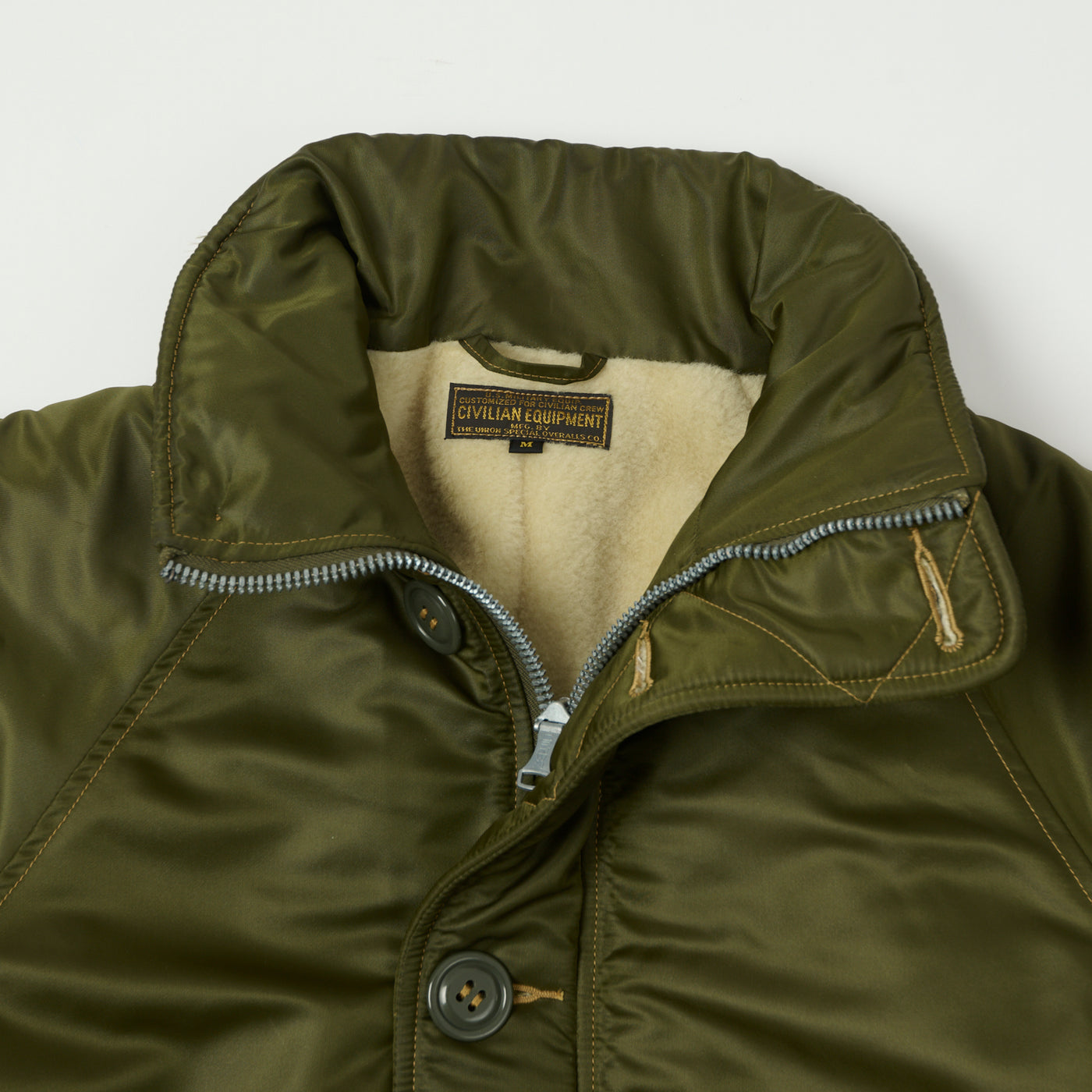 Freewheelers & Co ‘USAF Air Crew' Cold Weather Jacket - Khaki Olive