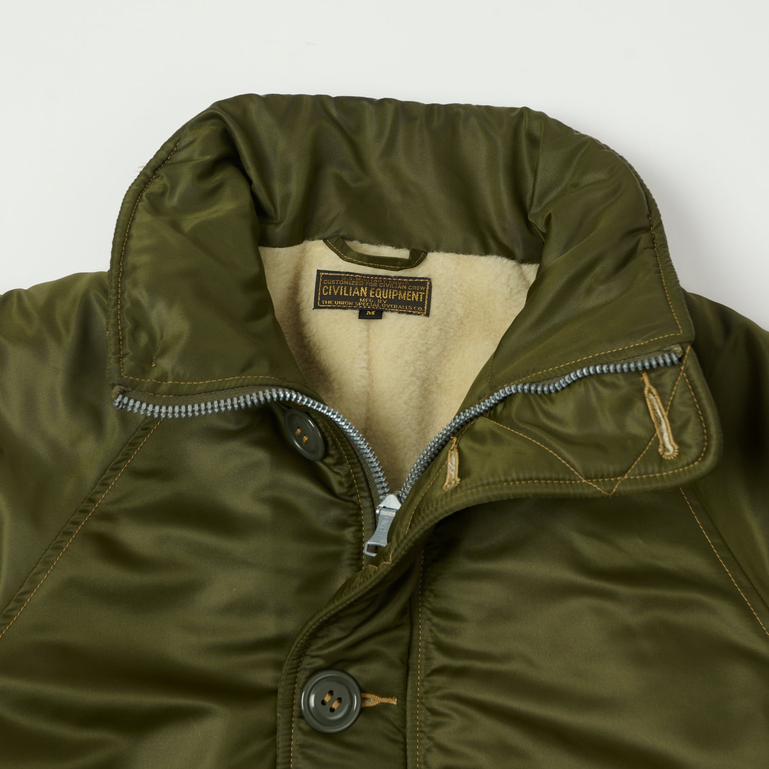 Freewheelers & Co ‘USAF Air Crew' Cold Weather Jacket - Khaki Olive