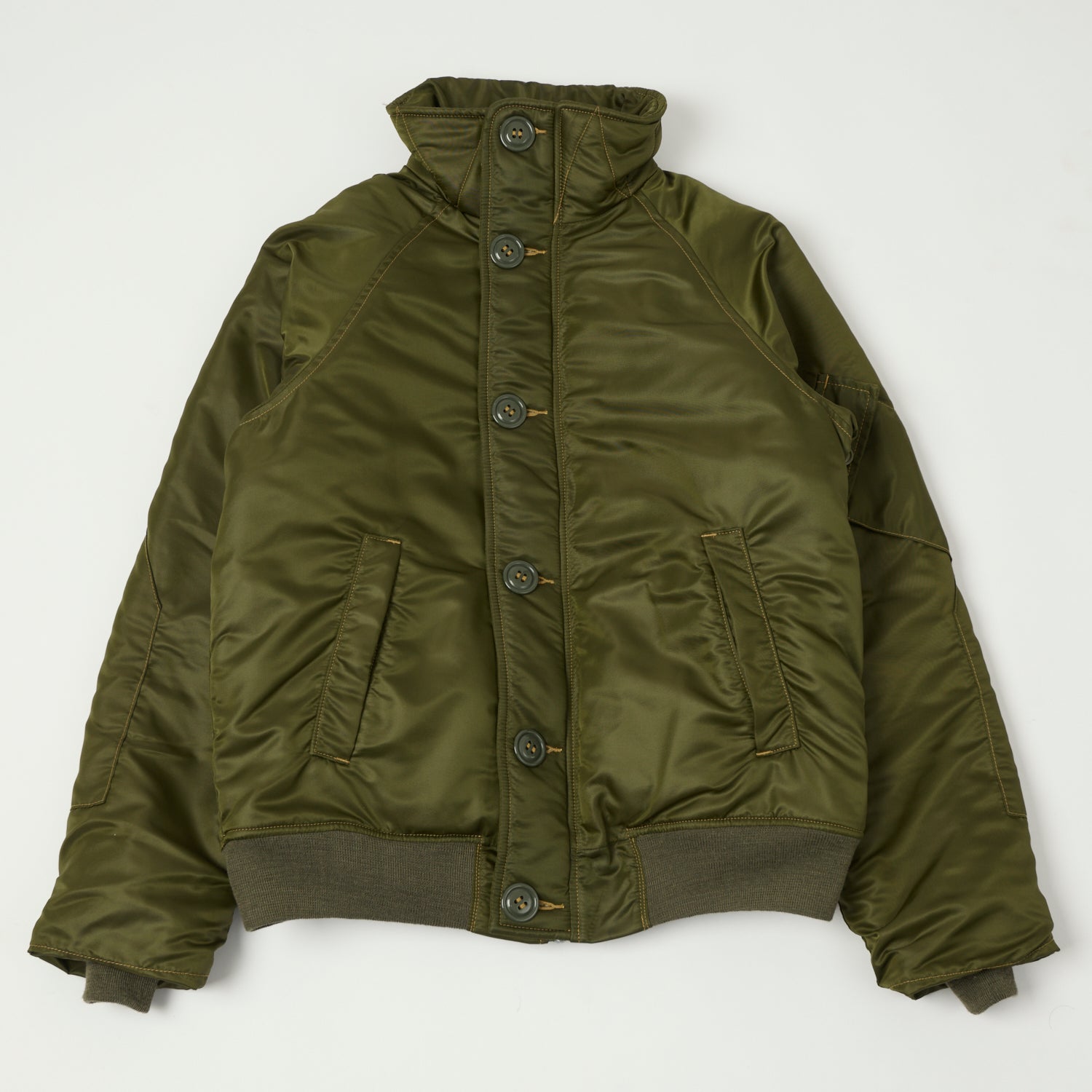 Freewheelers & Co ‘USAF Air Crew' Cold Weather Jacket - Khaki Olive