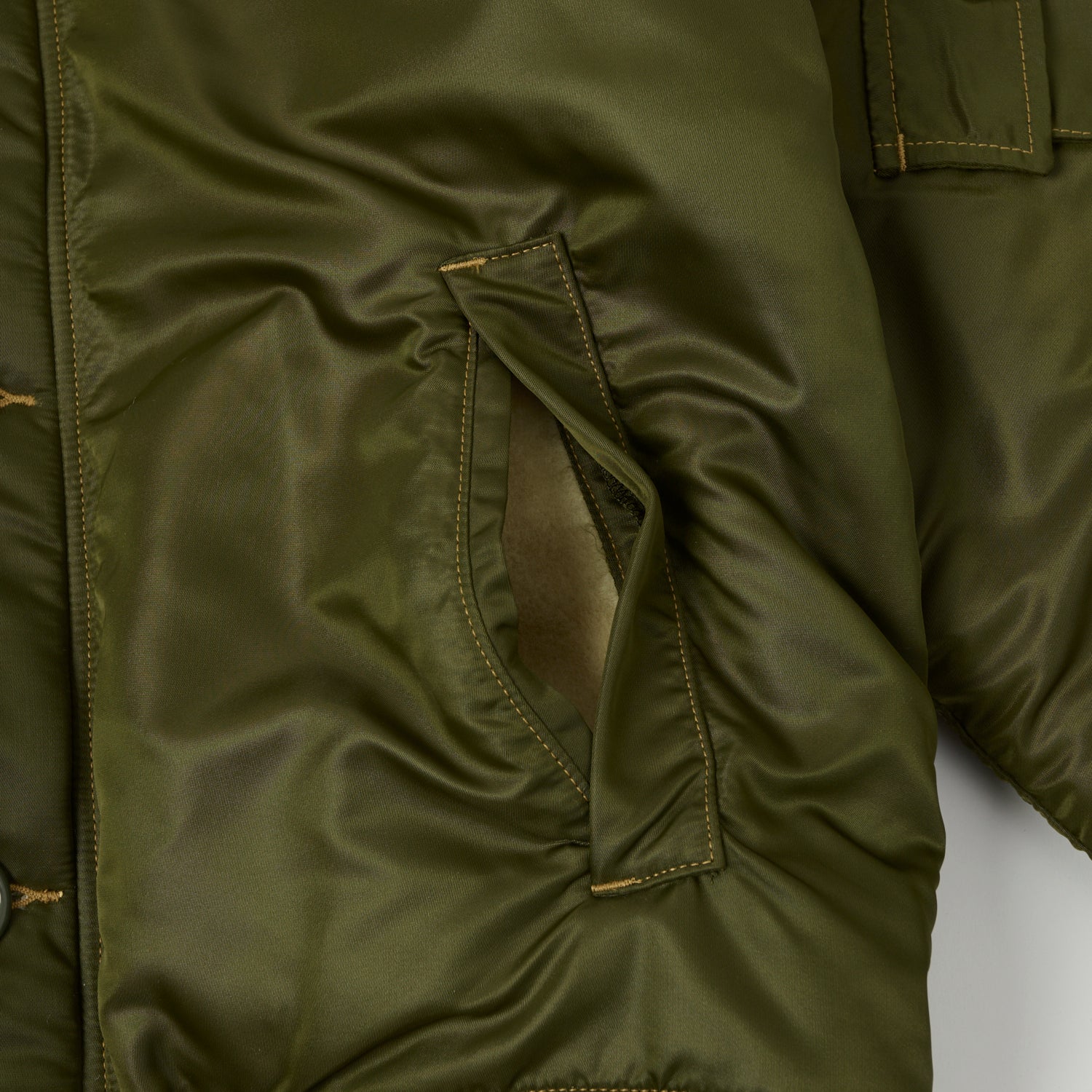 Freewheelers & Co ‘USAF Air Crew' Cold Weather Jacket - Khaki Olive