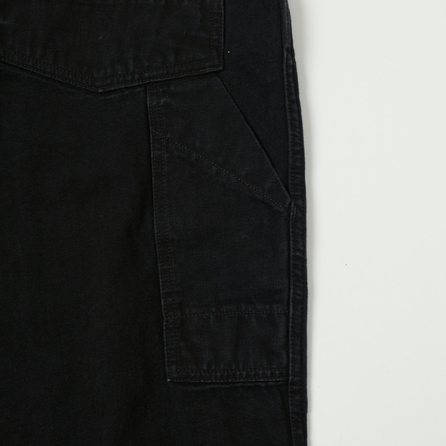 Freewheelers & Co Motor Psyclone 'Chopper Builder' Work Trousers - Black