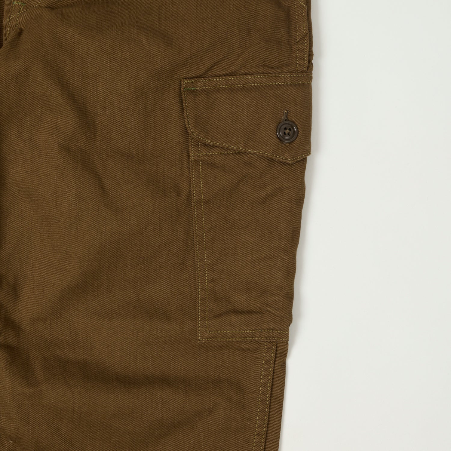 Freewheelers & Co Aviators Trouser - Dark Sepia Brown