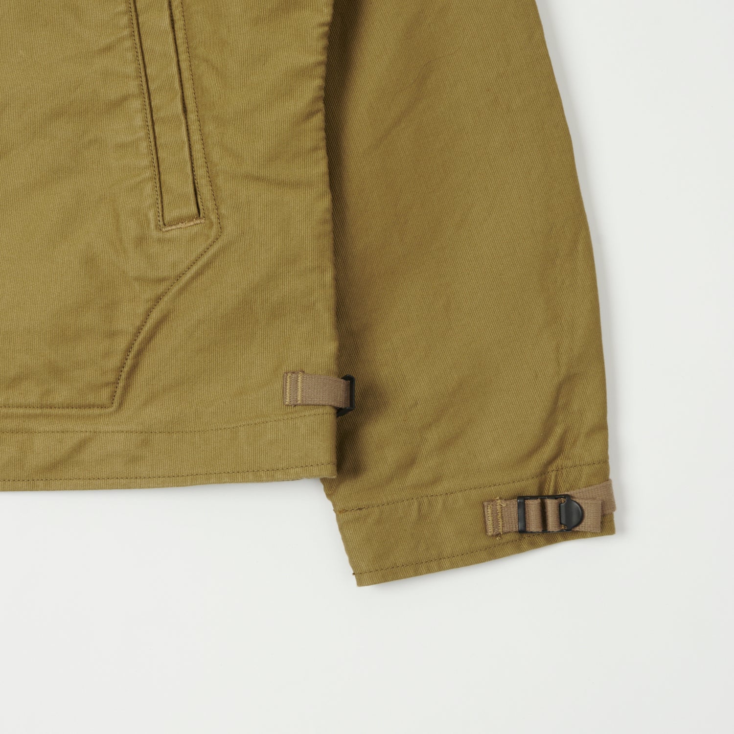 Freewheelers & Co Deck Worker Jacket - Khaki Beige
