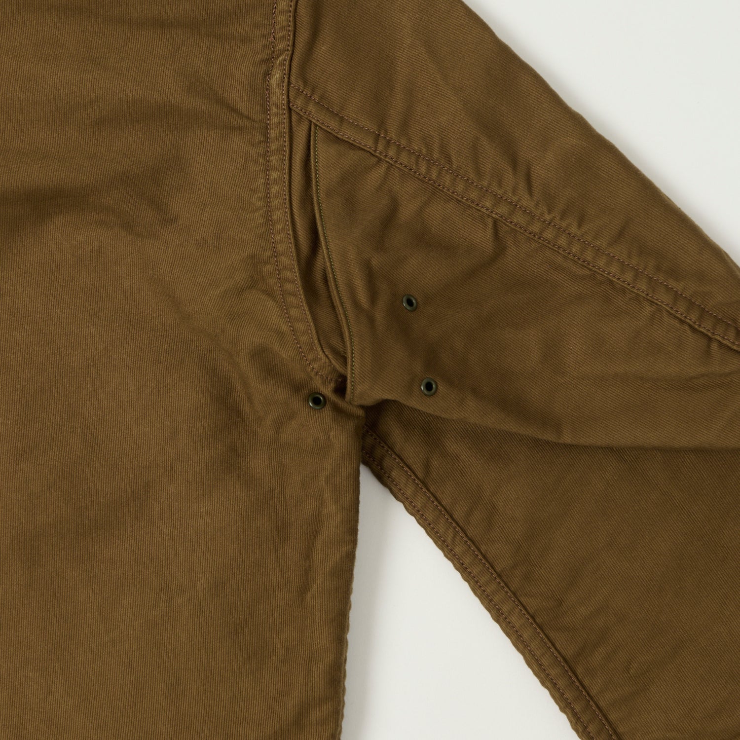 Freewheelers & Co S-8 Aviators Summer Flying Jacket - Sepia Brown