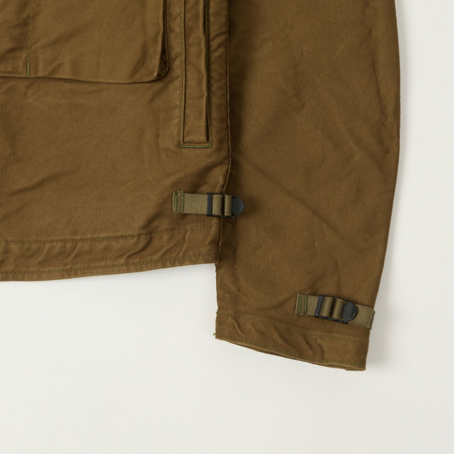 Freewheelers & Co S-8 Aviators Summer Flying Jacket - Sepia Brown