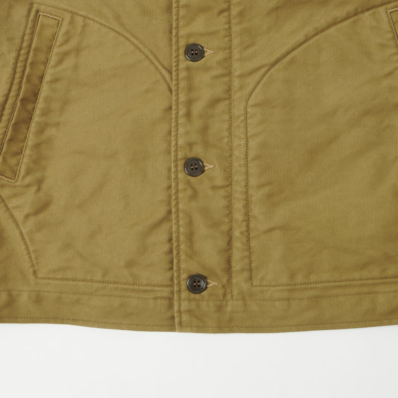 Freewheelers Deck Worker Jacket - Khaki Beige