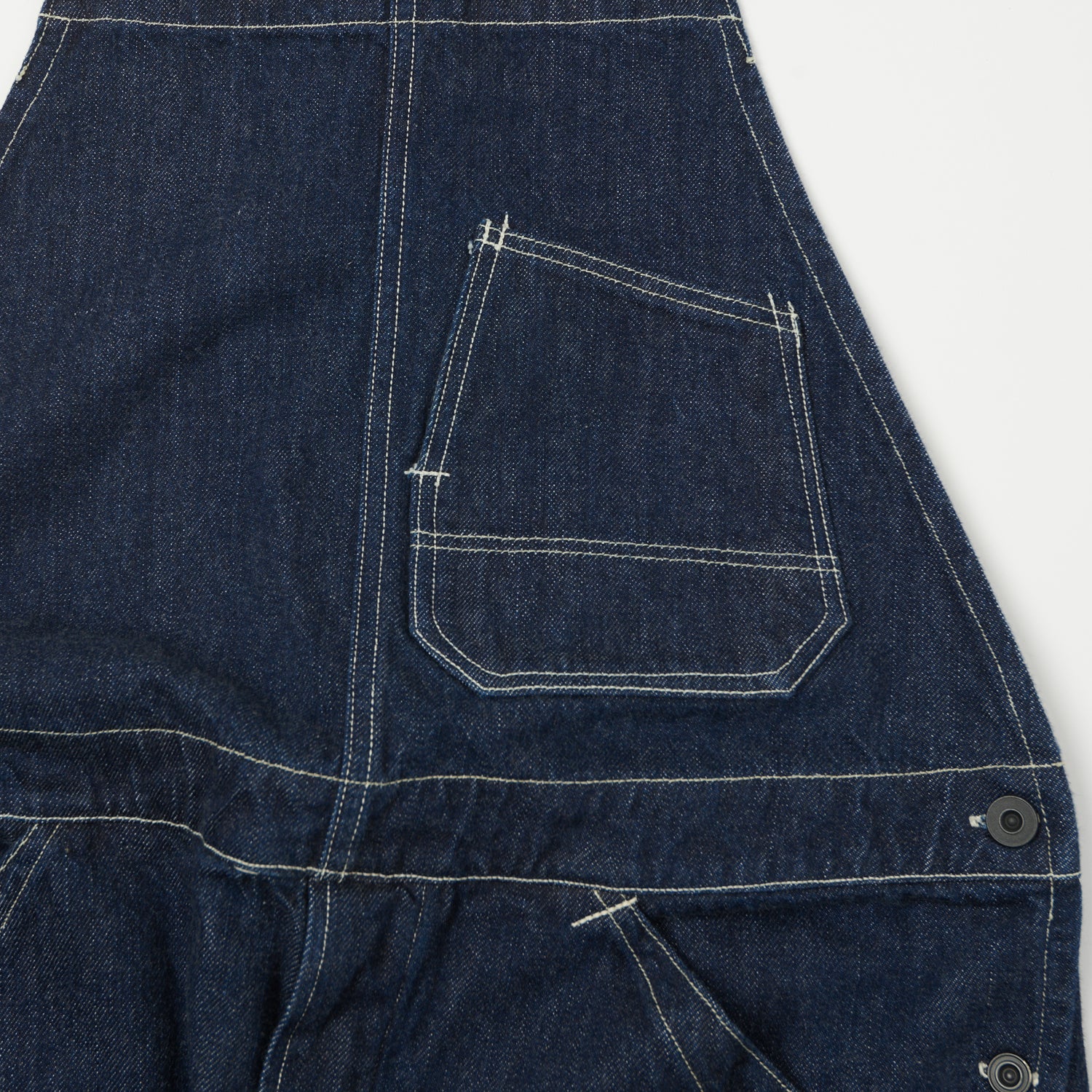 Freewheelers & Co Union Special Overalls 'Silver Hammer' Bib Denim