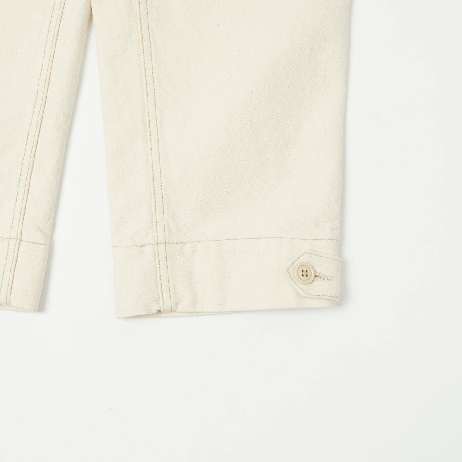 Freewheelers & Co Aviators Trouser - Yarn-Dyed Raw White