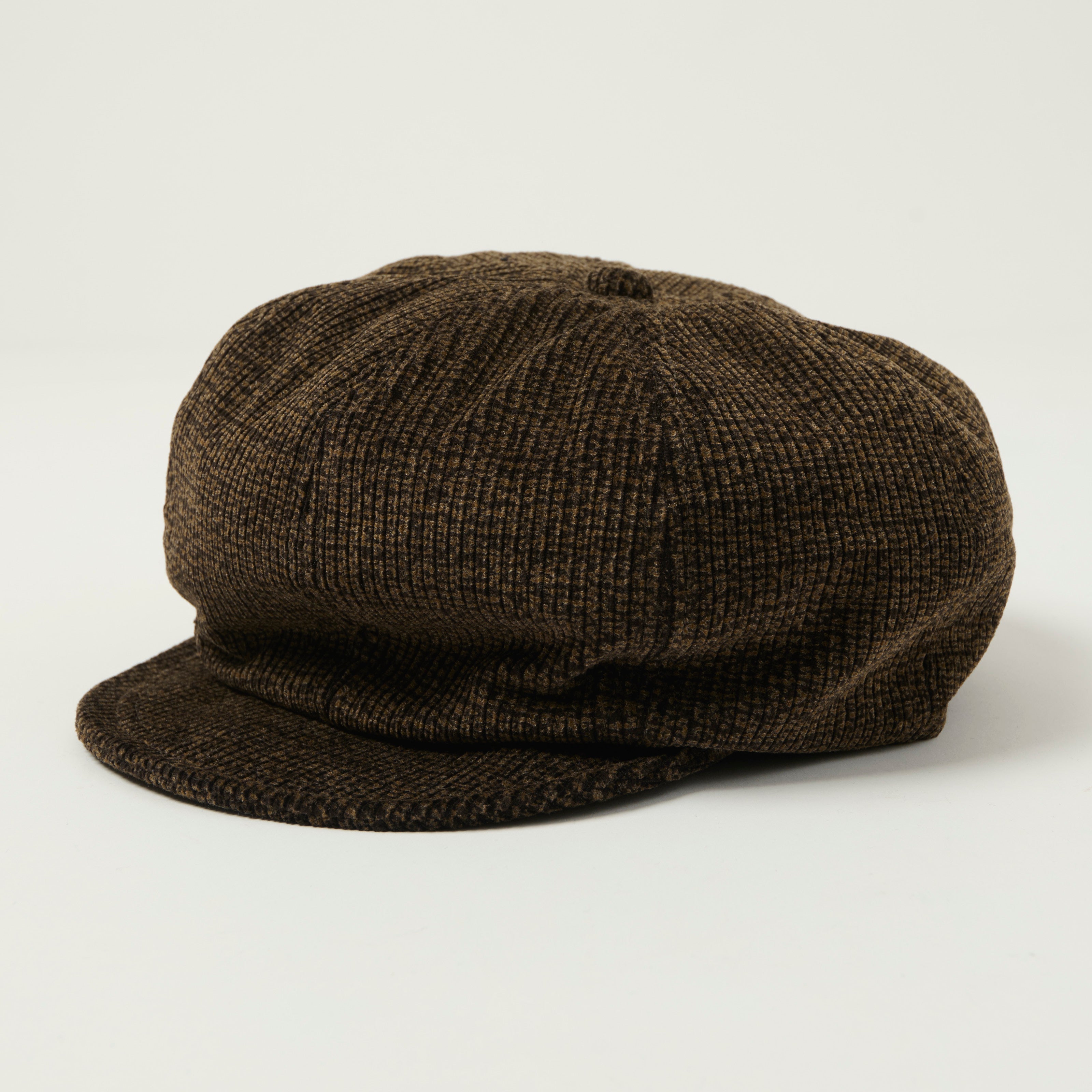 Freewheelers & Co Great Lakes 'Yellowstone' Casquette - Grained Brown