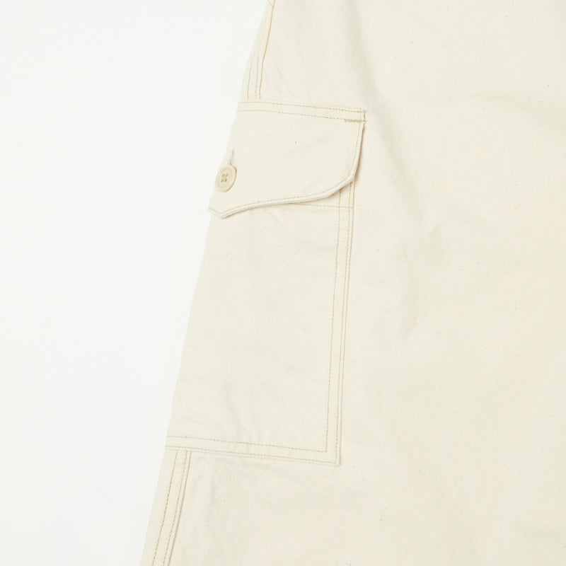 Freewheelers Aviators Trouser - Yarn-Dyed Raw White