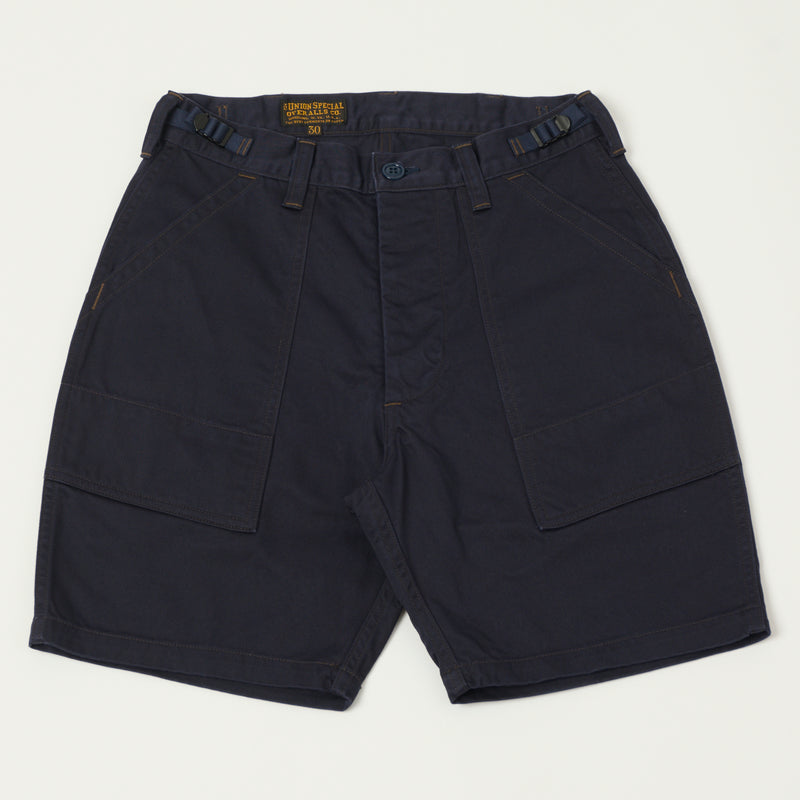 Freewheelers 'Sidewinder' Military Short - Dark Red Navy