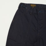 Freewheelers 'Sidewinder' Military Short - Dark Red Navy