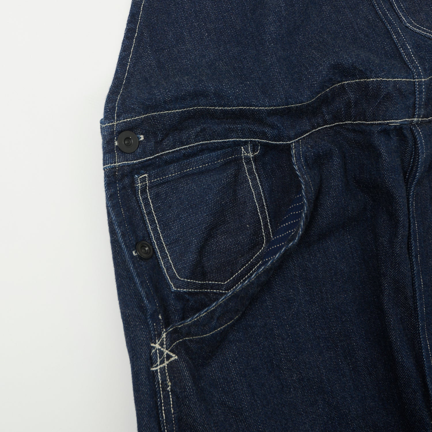 Freewheelers & Co Union Special Overalls 'Silver Hammer' Bib Denim